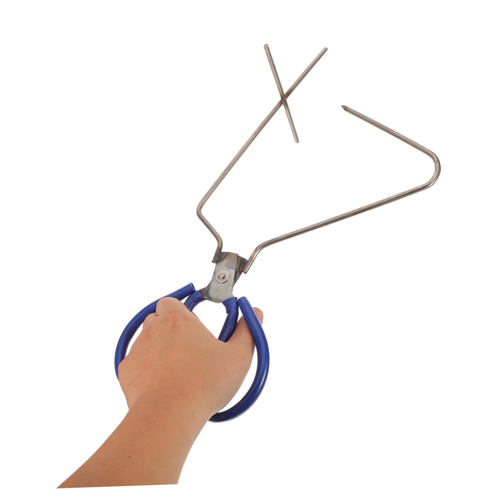 Pinze Smaltatura Ceramica in Acciaio Resistente Ergonomiche Morsetto Preciso per Immersione e Applicazione Smalto Utensile per Modellazione Argilla