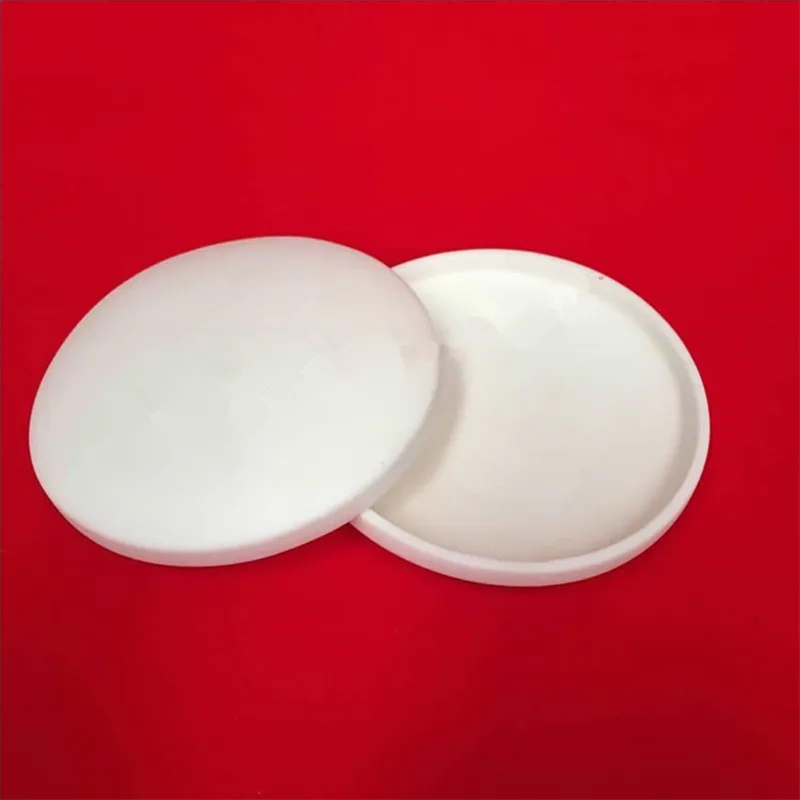 Coperchio for crogiolo in corindone allumina al 99%, 1 pz