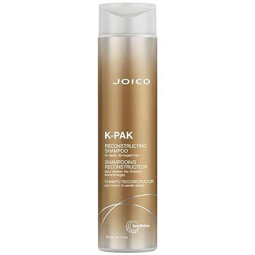 Joico K-PAK - Champú reconstructor diario Para cabello dañado Repara daños y previene roturas Doble fuerza del cabello Aumenta el brillo Con