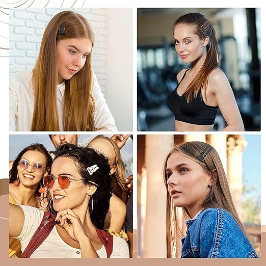 Image of Eyebrows and Eyes Lift Clip Kit, Face Lift Stretching Strap Face Lifting Patch, Invisible Facelift Patch Straps Elastic Band Adjustable Rubber for Hair.(Pack of 1)
