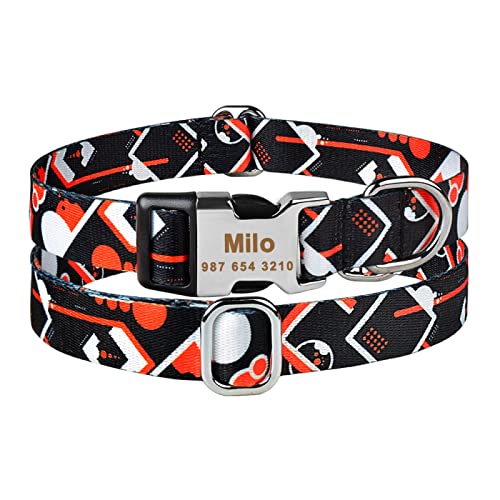 Collier de chien personnalisé gravé contre les pertes de médailles - 4