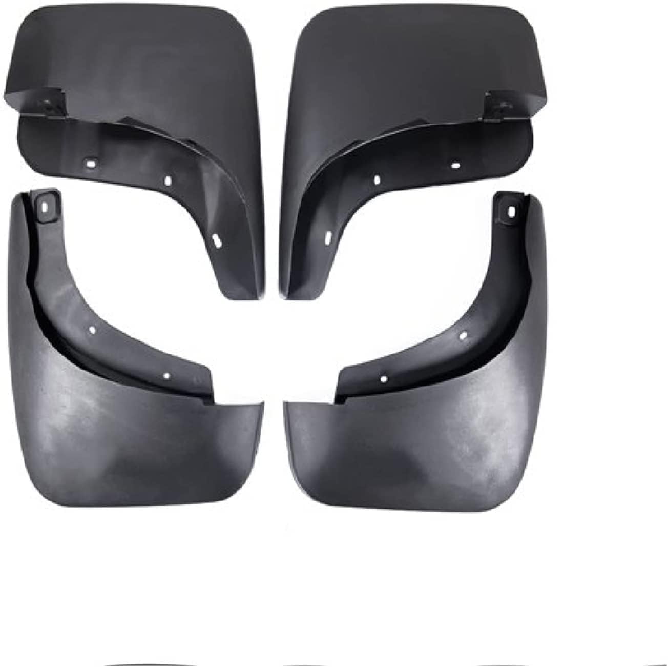 NYSLDSCO 4Pcs Premium Mud Flaps for Audi Q7 4L 2007-2015 Front and Rear Splash Guards Durable Mudguards Protection Against Road Debris