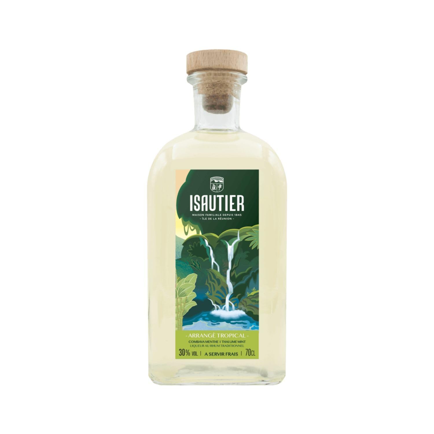 ISAUTIER - Arrangé Tropical – Combava & Menthe – 30% - (1x70cl)