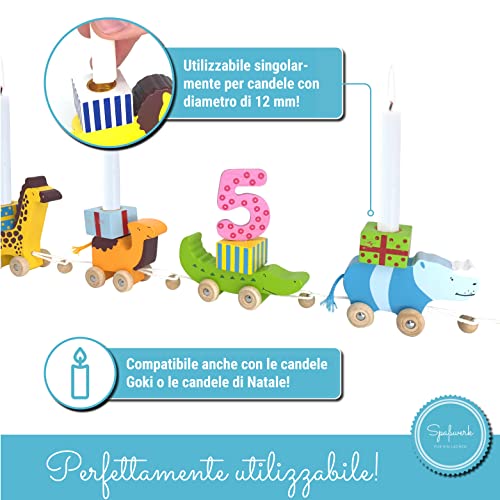 Spaßwerk® amato treno safari di compleanno in