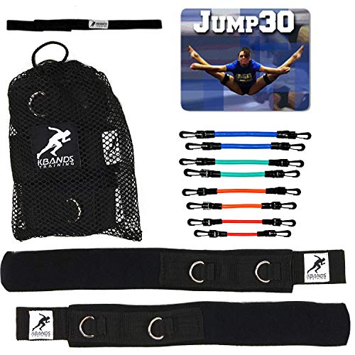 Kbands Cheer Bands (Cheer Resistance Bands, Stunt Strap, and Jump30 Digital Trainer) (User is More Then 110 Ibs)
