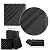 Foroomaco Half-Slash Acoustic Foam Panels, 12 x 12 x 2 in, 12 Pack, Black