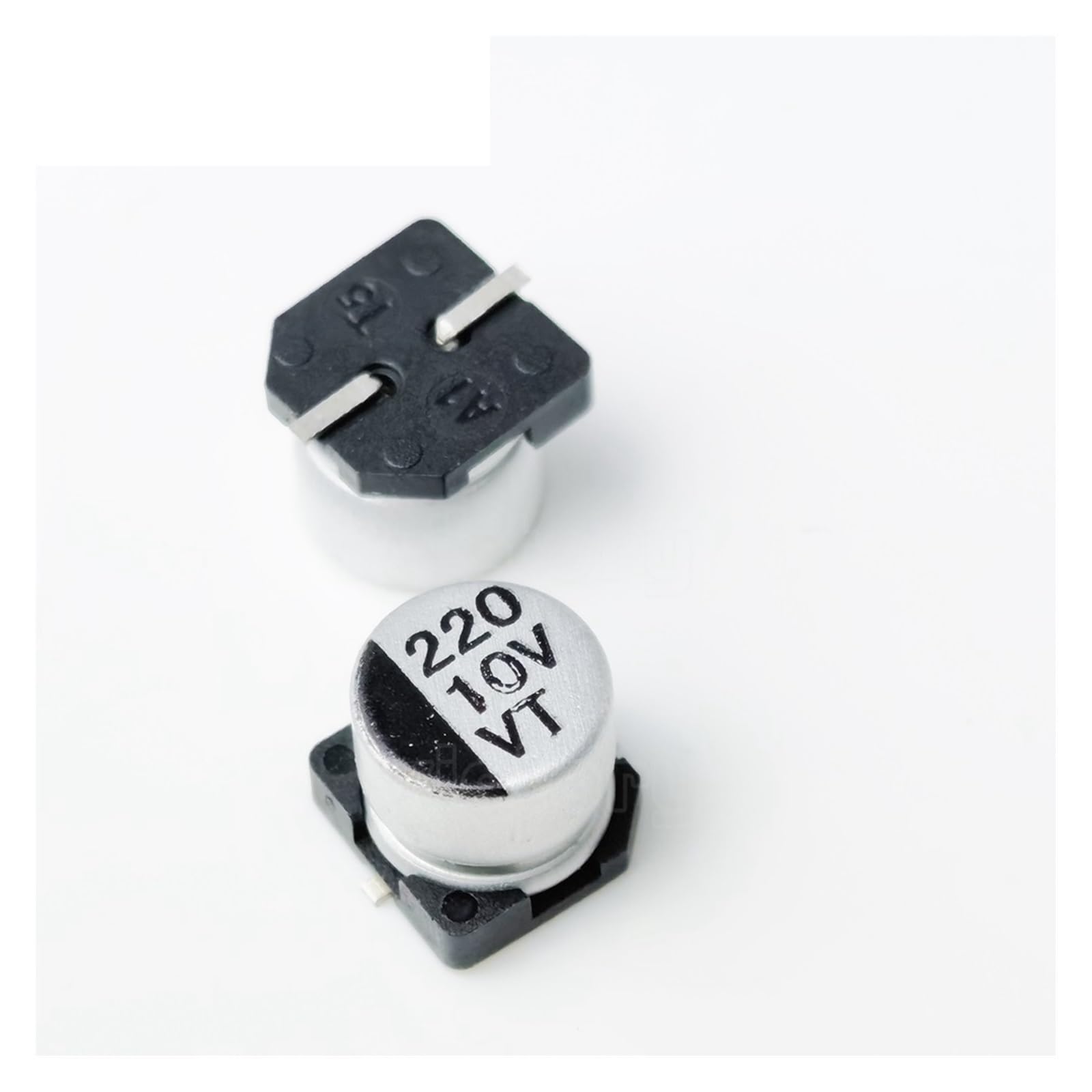 10 Pz 35V 220UF 10 X10 Condensatore Elettrolico SMD-2 Elettrolisi In Alluminio - Foto 10