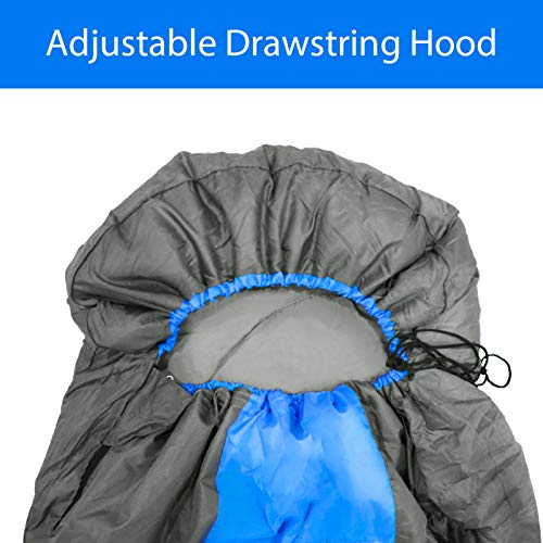 Sac de couchage enveloppe imperméable chaud couchage extérieur randonnée 3 saisons - 7