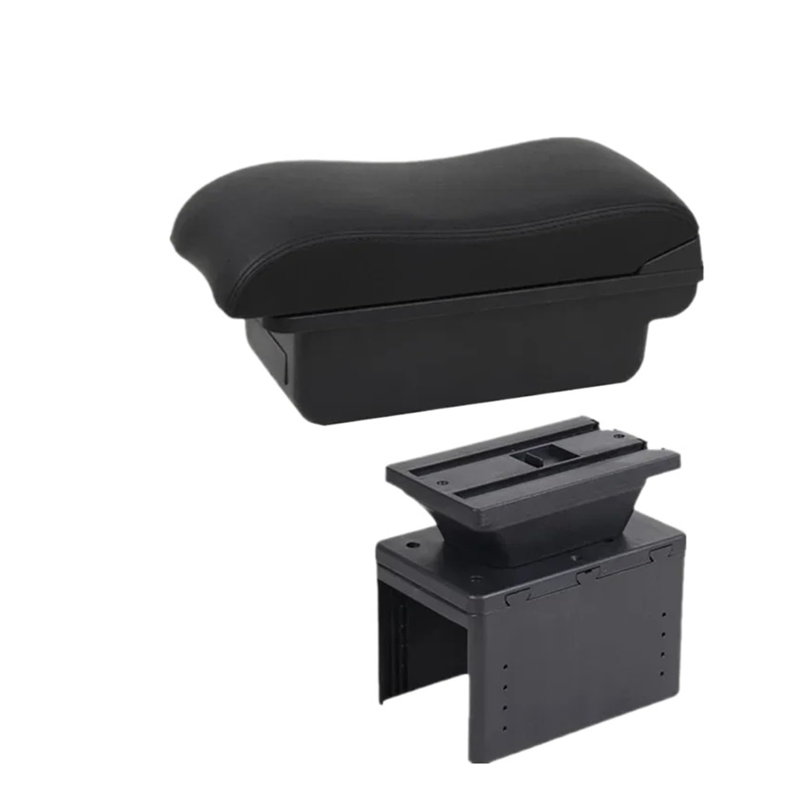 UDHQAJC For Fiesta MK8 Car Armrest Storage Box Dedicated Retrofit Interior Accessories Car Centre Console Armrest Box