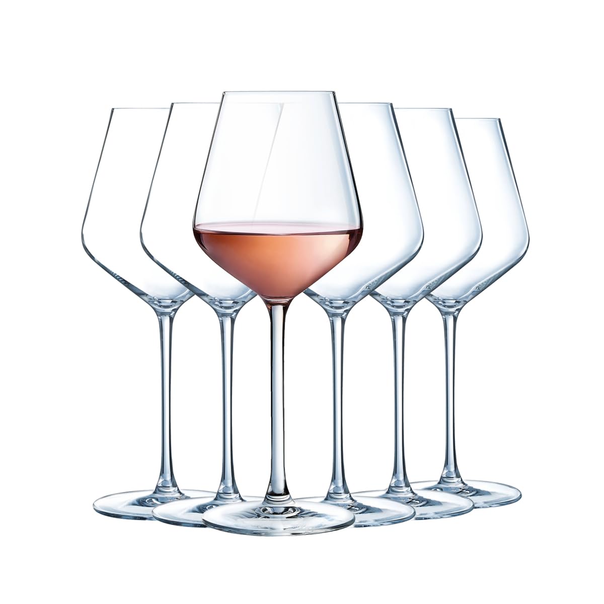 Cristal D'arques Transparent, Colourless Stemmed Glass 28 Cl Ultime
