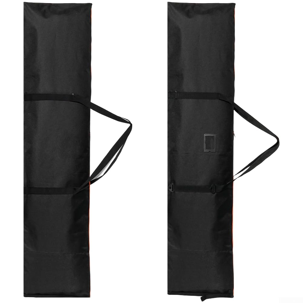 Ski- und Snowboardtasche, großes Fassungsvermögen, 167 cm, verstellbare Roll-Top-Länge, wasserabweisendes 600D-PVC-Material, Schultergurt und Griff, für Reisen und Winter