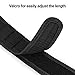 AGPTEK Adjustable Durable Nylon Belt (Black), Unisex, 600D Tactical Utility Belt for Outdoor Recreations