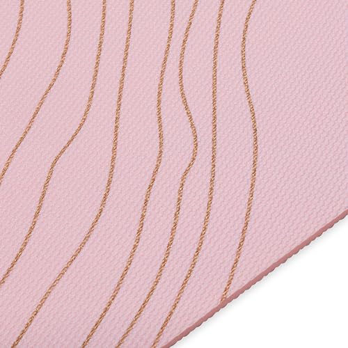 Image of Gaiam Premium Yoga Mat, 6mm Thick Print Mat
