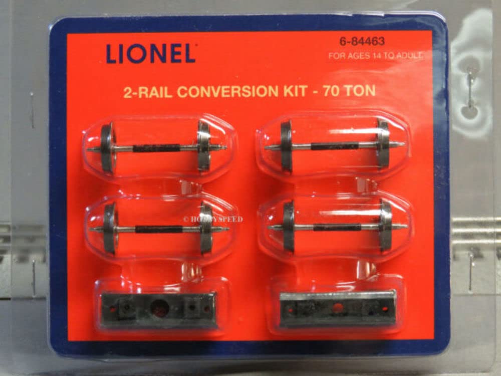 3 Kits Conversion 2 Rails MTH échelle Zéro – Pour Locomotive Diesel, Neufs