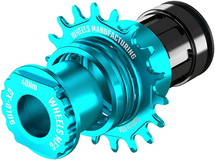 Wheels Manufacturing Solo-XD XD/XDR Single Speed Conversion Kit - 18t, for XD/XDR Freeubs, Teal