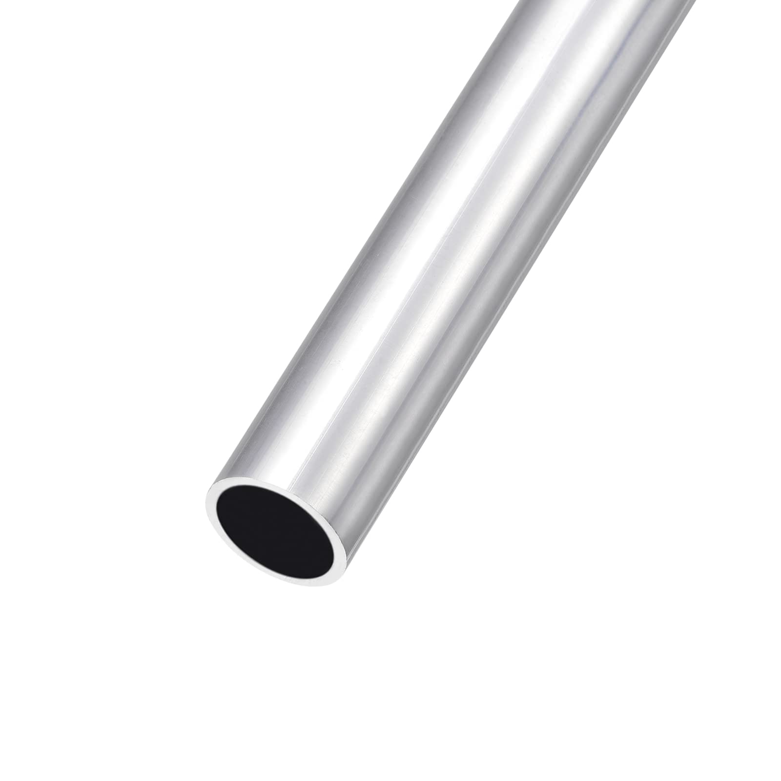 METALLIXITY 6063 Aluminum Tube (18mm OD x 15mm ID x 300mm L), Aluminum Round Tubing - for Home Furnishing, Machinery, DIY Handicraft