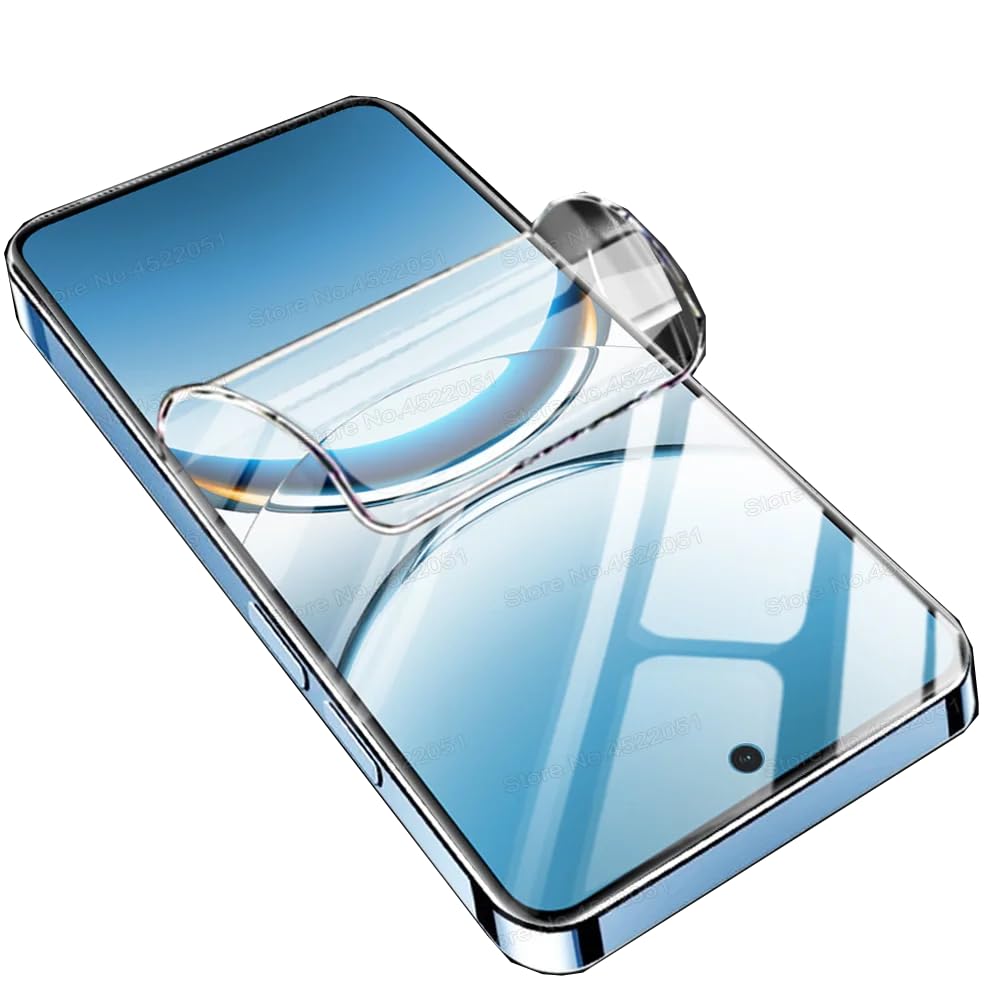 NUCNOK 2 Pezzi Pellicola Protettiva per Oppo Find X8 PRO (Non Vetro Temperato),HD Film Hydrogel Flessibile,Supporta Lo sblocco delle Impronte digitali,Copertura Completa Anti-Graffio