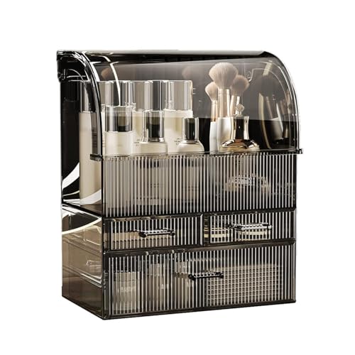 SIOOUI Acrylic Cosmetic Storage Organizer, High Capacity Cosmetic...