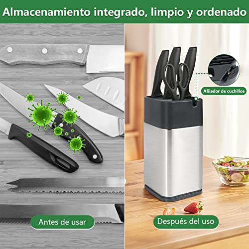 Listado de Cuchillos universales , listamos los 10 mejores. 26 Cuchillos universales marca KTMOUW (3)
