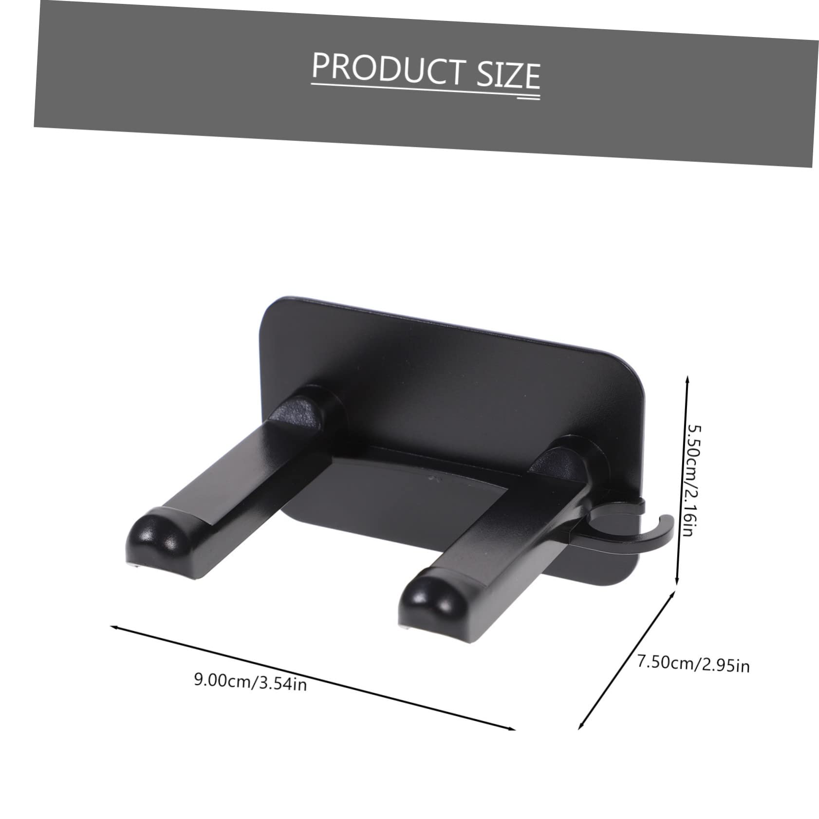 CALLARON 3pezzi Supporto Per Asciugacapelli Adesivo Foratura Asciugacapelli Parete Organizer Per Strumenti Toeletta Ripiano Chiavi e Accessori Per