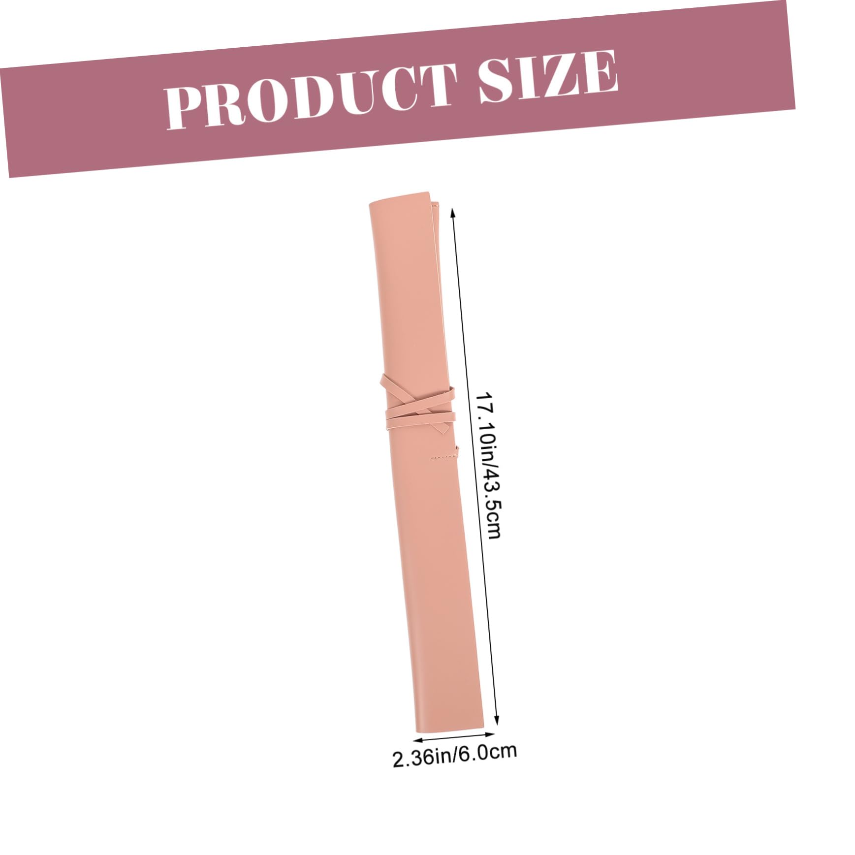 HANABASS Drumstick Storage Bag Portable Leather Drum Mallets Pouch Lightweight Drumstick Organizer for Musicians for Practice and Performance