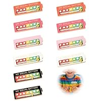 10PCS Soziale Batterie Pin, Für Alltag Und Freizeit My Social Battery Pin Als Soziale Batterie Anstecker Für Kleidung Taschen Und Accessoires Pins Anstecker Zur Anzeige Der Stimmung Im Alltag