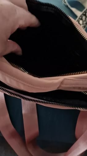 Bolso Bandolera Pequeño Para Mujer - Múltiples Bolsillos, Impermeable, Color Rosa