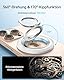 SYNCWIRE Handy Ring Halterung Magnetisch für MagSafe - 360° Drehbarer Magnetischer Ringhalter für Handy Fingerhalter für iPhone 16 15 14 13 12 Pro Max Kompatibel mit MagSafe-Zubehör – Weiß