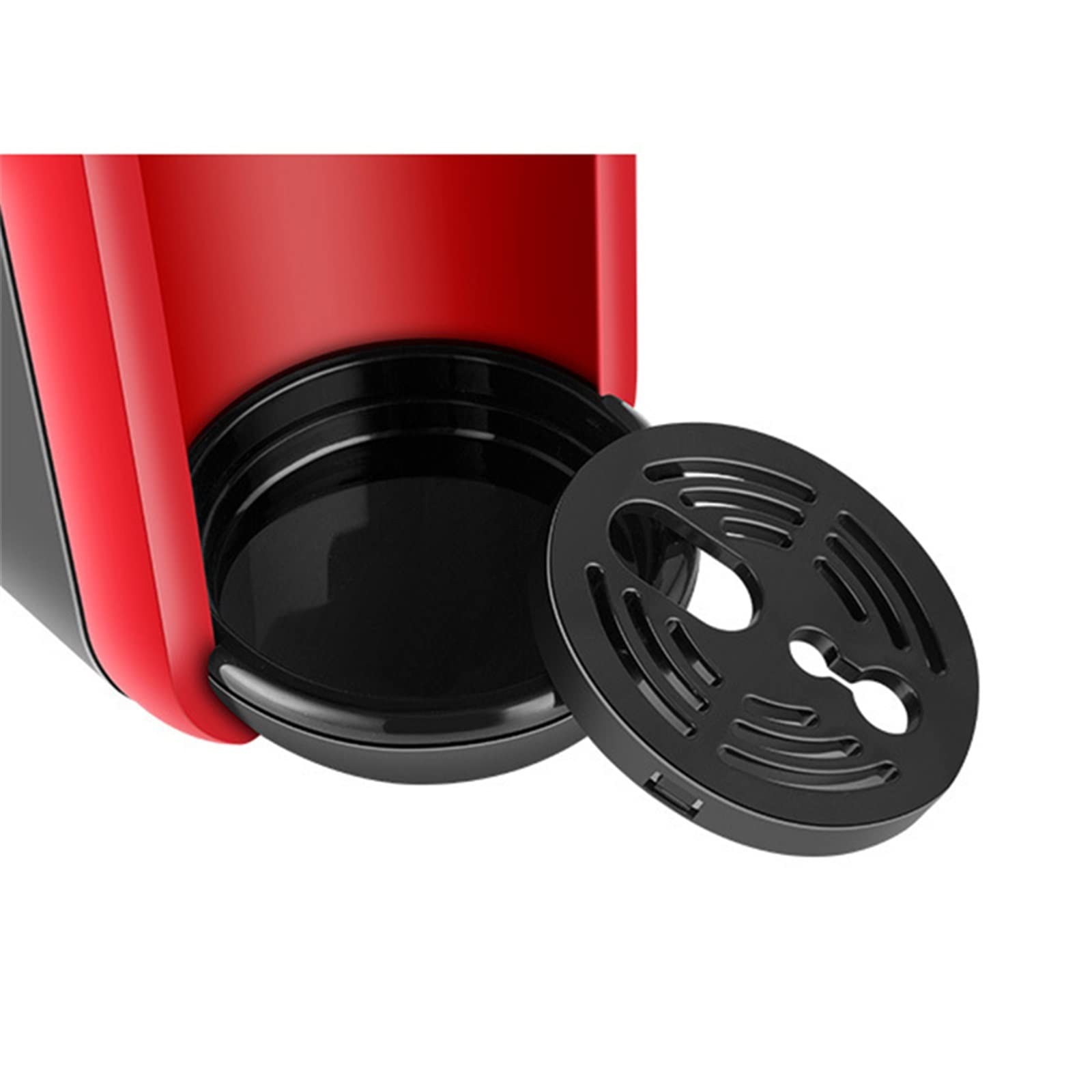 DieffematicKF Cafetera Máquina de café Espresso, cafetera de cápsulas multifunción para cápsulas Nespresso y café en Polvo (Color : A, Size : EU)