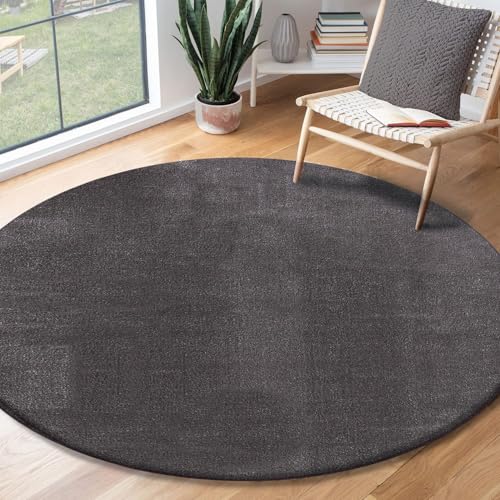 the carpet Relax Moderner Flauschiger Kurzflor Teppich, Anti-Rutsch...