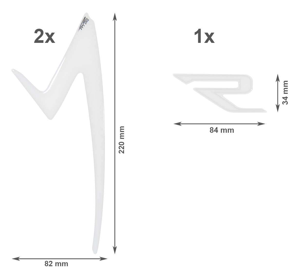 BIKE-label Tankpad Kotflügel kompatibel für KTM 1290 Super Duke R X550146