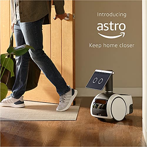 Amazon Astro, Household Robot for Home Monitoring, with Alexa, Includes 6month Free Trial of
