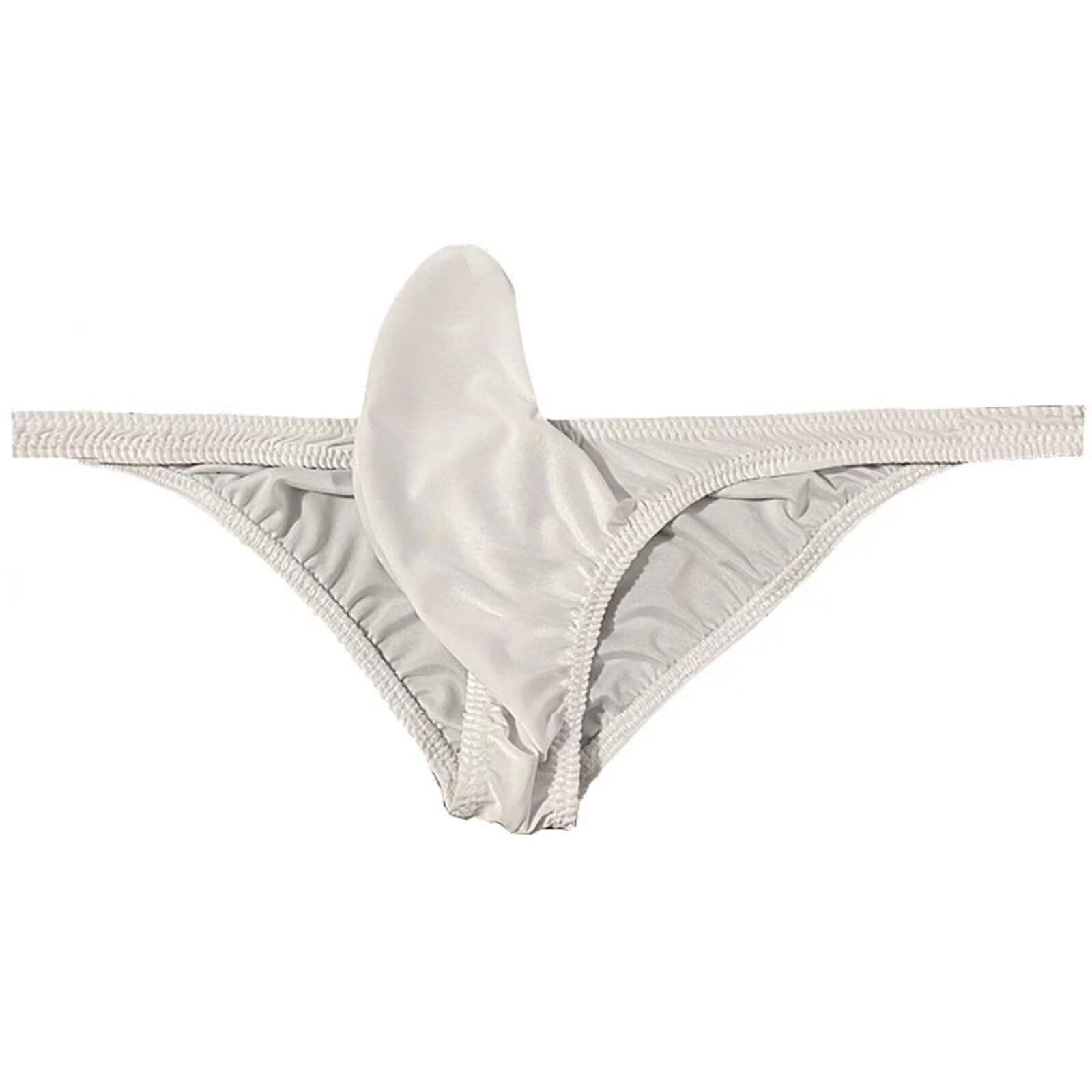 Faringoto Ropa interior de tanga de alta elasticidad para hombre, color sólido, casual, para uso diario