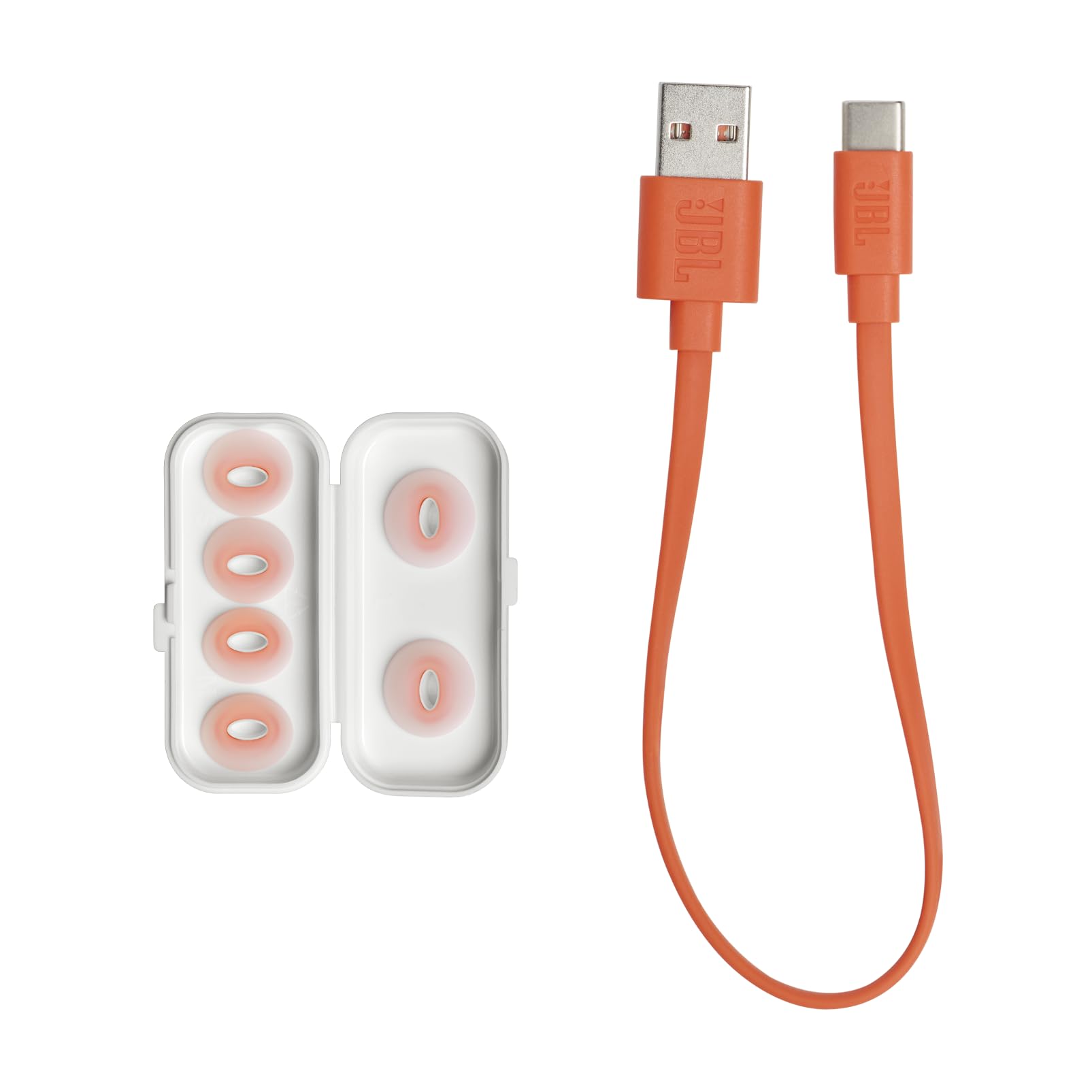 JBL Tune Flex Ghost Auricolari In-Ear True Wireless Bluetooth con Cancellazione Attiva del Rumore, Impermeabili IPX4, Bassi Puri, Smart Ambient, 4 Microfoni, fino a 32 h di Autonomia, White Ghost