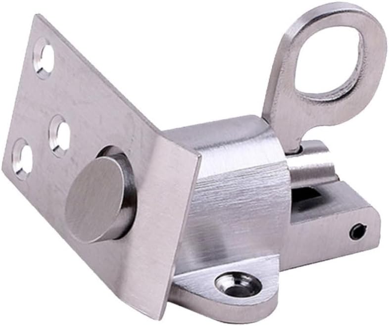 DOITOOL 3pcs Door Spring Bolt Metal Door Latch Home Security Latch Simple Installation