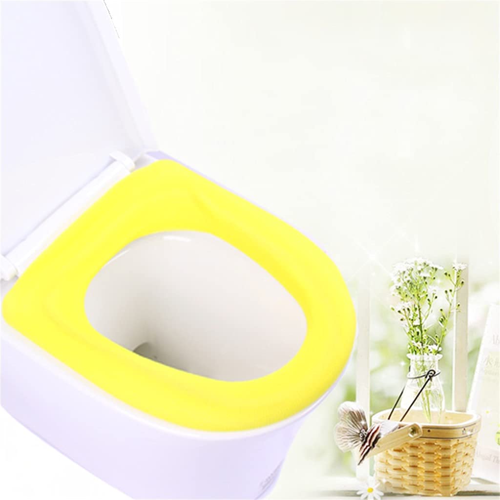 Asiento de inodoro cuatro estaciones textil transpirable y lavable