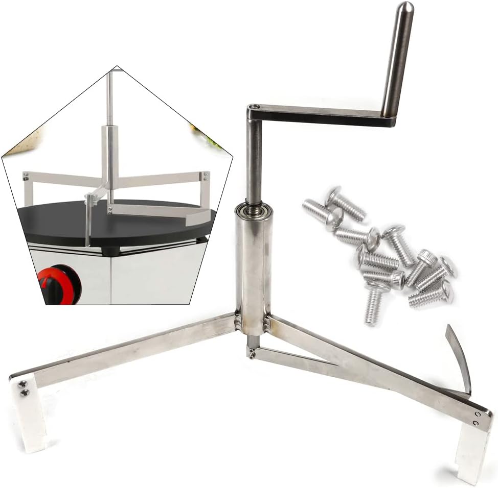 16" Stainless Steel Crepe Spreader Batter Spreader Tool, Nonstick Crepe Spreader Pancake Maker, Pizza Batter Cooking Spreader