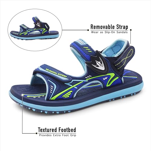 Image of Gold Pigeon Shoes Easy SNAP LOCK Outdoor Water Kids Toddler Sandals for Girls & Boys. Everyday, Vocation, Pool, Summer, Beach Essentials.