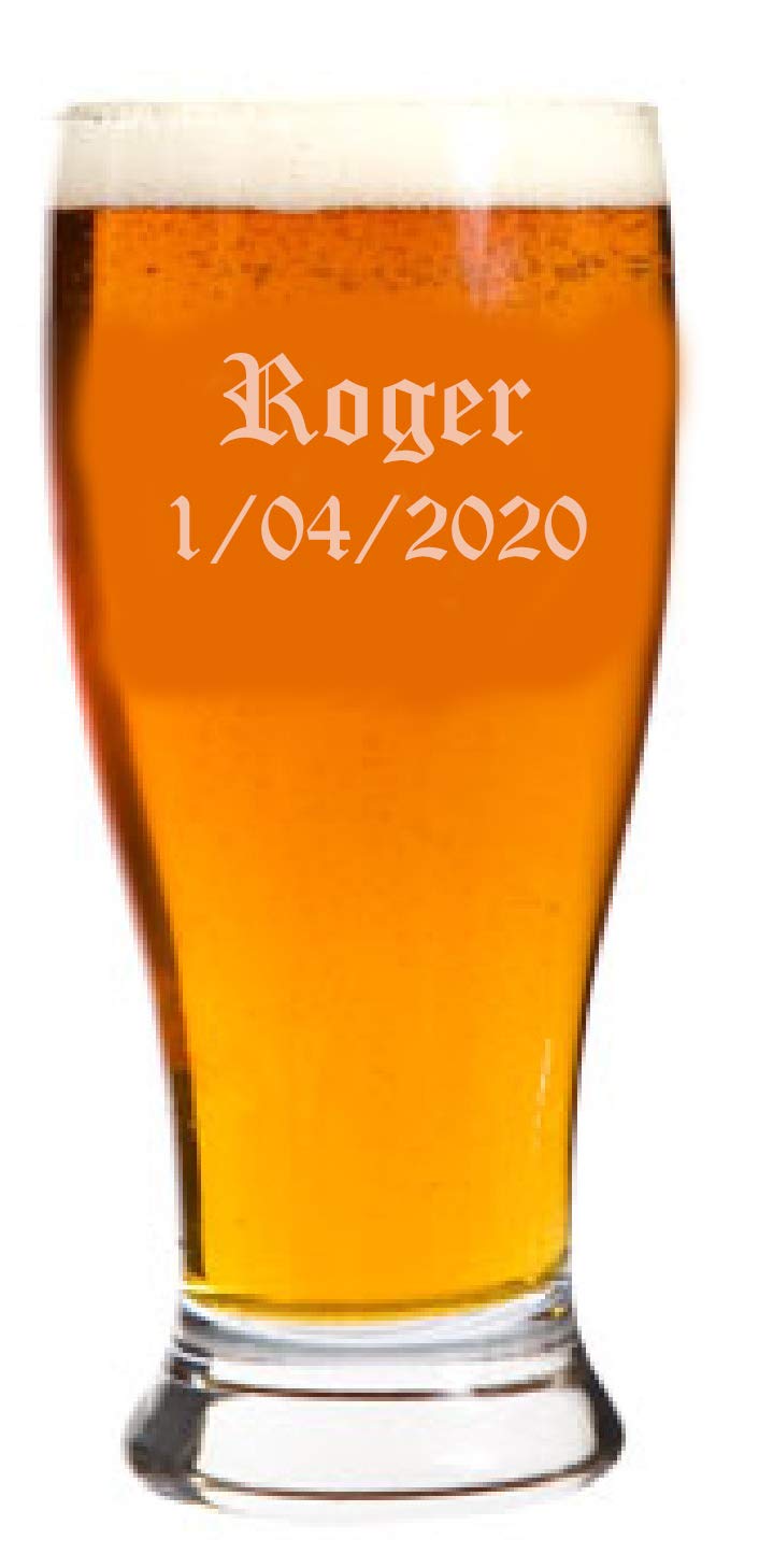 GIFTS INFINITY® Personalized 16oz Pilsner Beer Glass