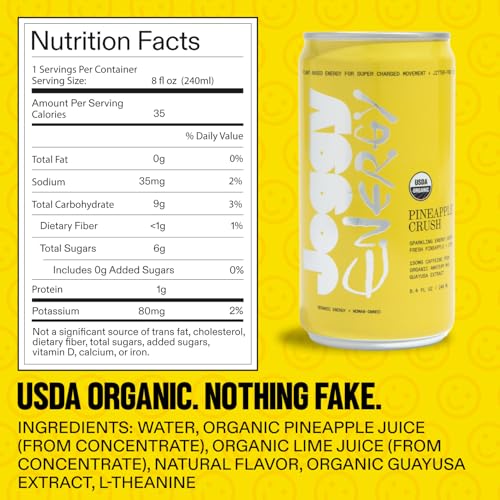 Image of Joggy Organic Energy Drink, Variety 12pk (8.4oz)