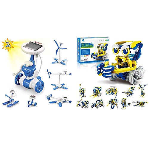 CIRO 6-in-1 Building Solar Robot kit and 231 pcs 11-in-1 Building Toys