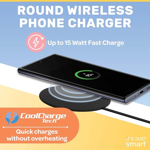 Slim Wireless Charging Pad for Phones