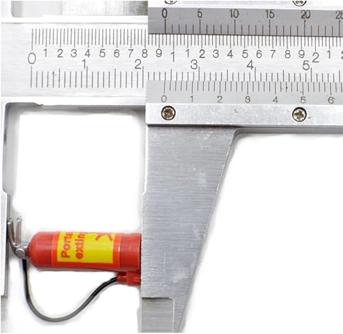 Miniatura 8 de 1/24 1/18 RC Crawler Accesorios Decoración Extintor de incendios Tambor de aceite Equipaje Mochila pequeña para 1/18 TRX4M 1/24 Axial SCX24