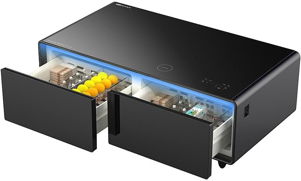 SOUNDSTREAM Smart Refrigerator, Bluetooth Center Table