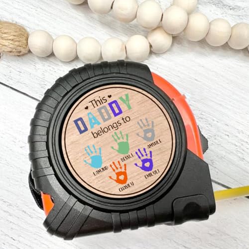 Cinta Métrica y Martillo Personalizados para Papá miniatura 3