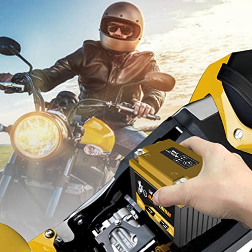 Ytx4L-Bs/Ytz5S-Bs 12V 2.5Ah Lithium Powersports Motorcycle Battery With Smart Bms, 150A Compatible Motorcycle, Honda, Suzuki, Atv, Utv, Bike, Scooter, 4 Wheeler, Small Lawn Mower, Generator Battery #TOP6