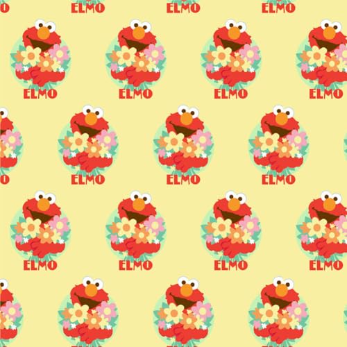 Sesame Street Flowers for You Elmo Gift Wrap Wrapping Paper Rolls