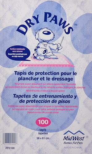 Image of MidWest Homes for Pets Dry Paws Training and Floor Protection Pads, 7-Count