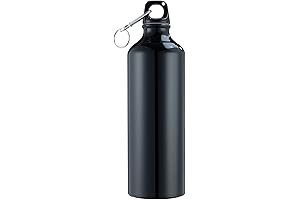 750mL Aluminum Water Bottle with Carabiner: Your Leakproof Hydration Companion