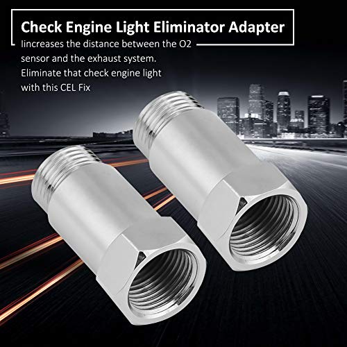 Adattatore per sensore di ossigeno, 2Pcs 45mm M18